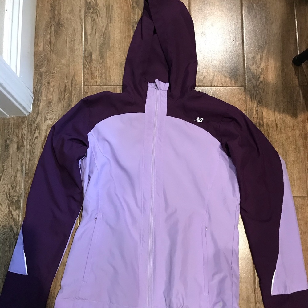 New Balance Purple Windbreaker